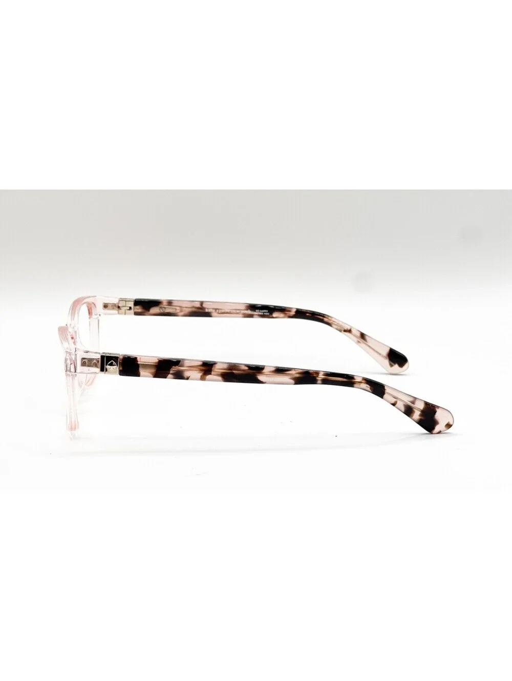 Kate Spade Calley HT8 Pink Havana Rectangle Authentic Eyeglass Frames 50-15-140